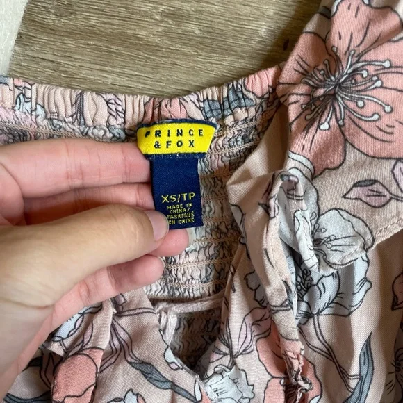 Prince & fox floral wrap sundress - Picture 2 of 4